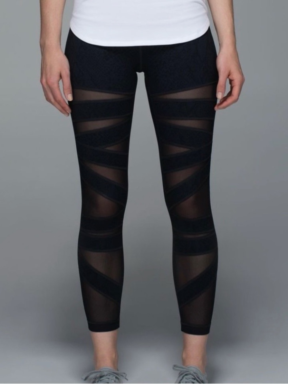 Lululemon Wunder Under High-Rise Leggings Tech Mesh Size 8